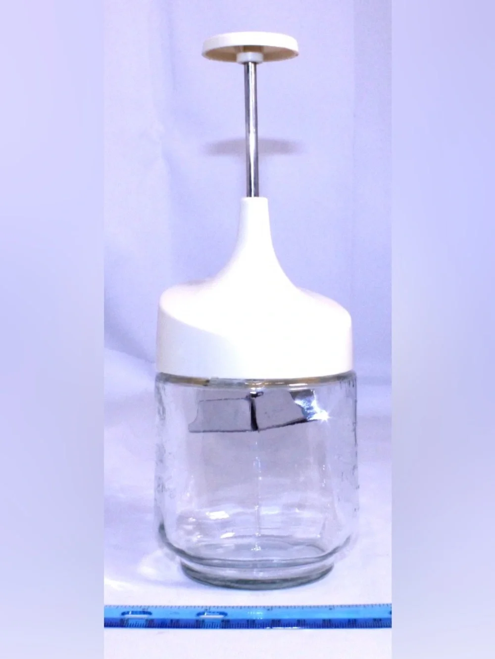 Vintage Gemco glass food and nut chopper